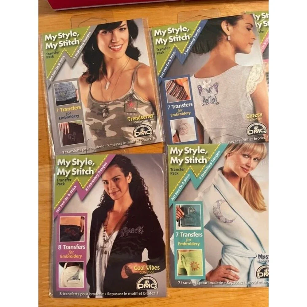 My style My Stitch Stencil Embroidery kits 10pc